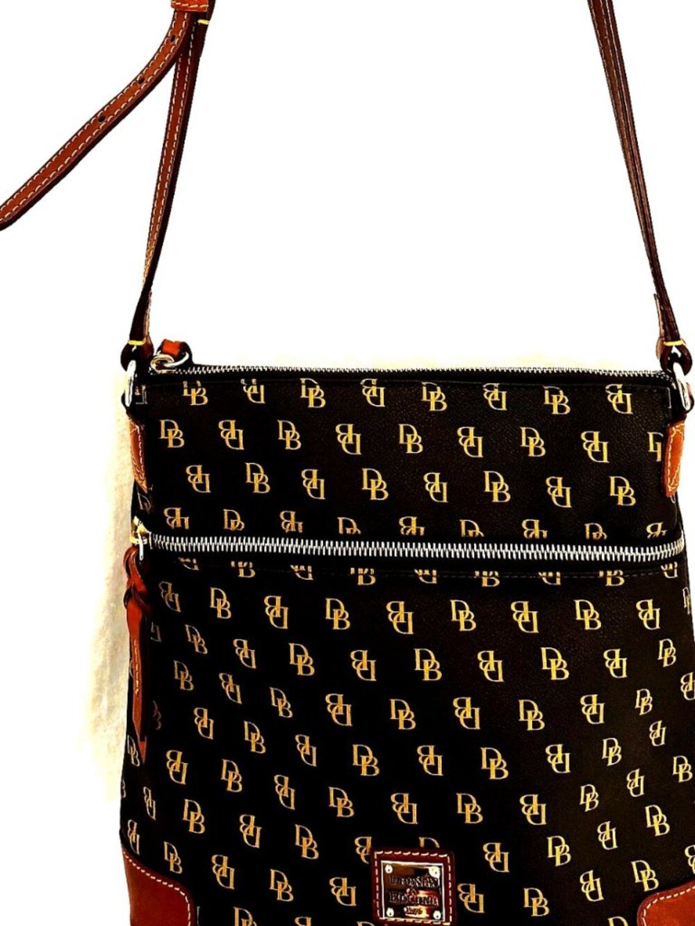 Dooney & Bourke Gretta Crossbody Bag Brown Small